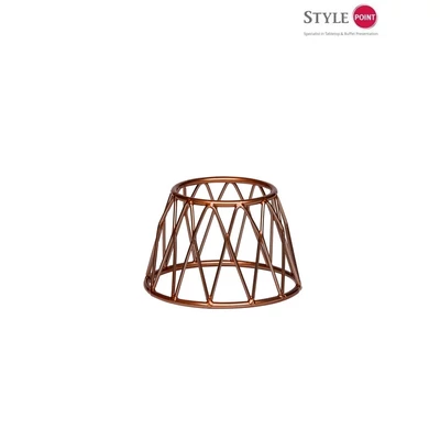 StylePoint csúszásgátlós büfé kiemelő bronz korona 15X10X10 cm