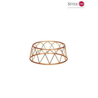 StylePoint büfé kiemelő bronz korona 25X21X10 cm