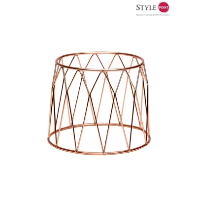 StylePoint büfé kiemelő bronz korona 25X21X20 cm
