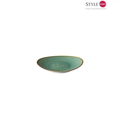 StylePoint Aqua ovális tányér reaktív kék