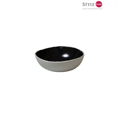 StylePoint Natura tál fekete, 17 cm
