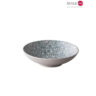 StylePoint Barcelona mélytányér kék, 19 cm