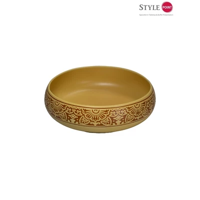 StylePoint  Barcelona  tál okker  17 cm