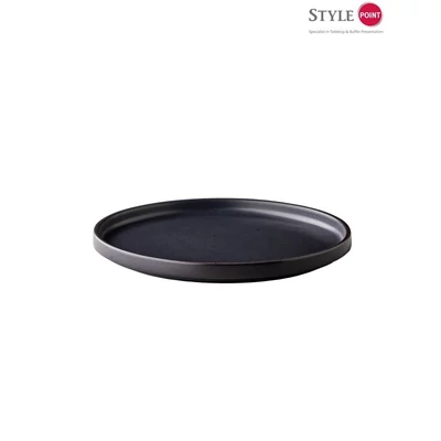 StylePoint ShApes sorolható tányér fekete, 25,4 cm