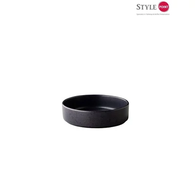StylePoint ShApes sorolható mélytányér fekete, 18 x 5 cm