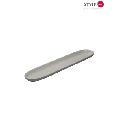 StylePoint ShApes ovális tál fehér, 38 x 7,6 cm