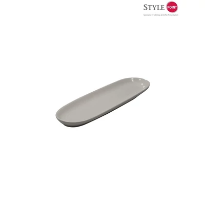 StylePoint ShApes ovális tál fehér, 34 x 10 cm