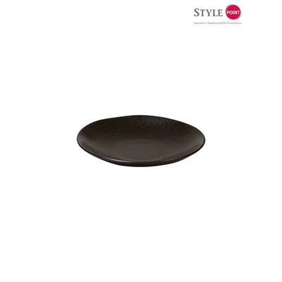 StylePoint Black Speckle coupe mélytányér, 26,5 cm