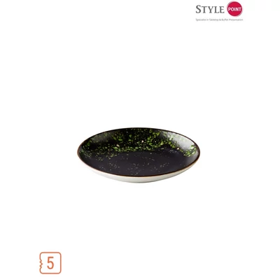 StylePoint Amazon 'Jungle green' mélytányér, 23,5 cm