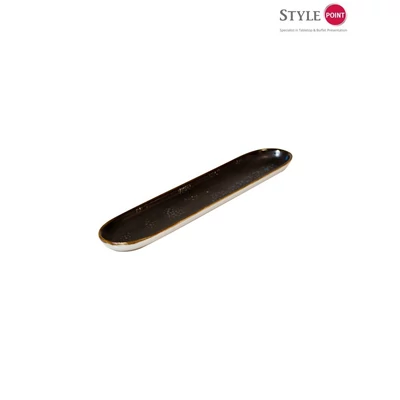 StylePoint Amazon 'Starry Night' ovális tál, 38 x 7,6 cm