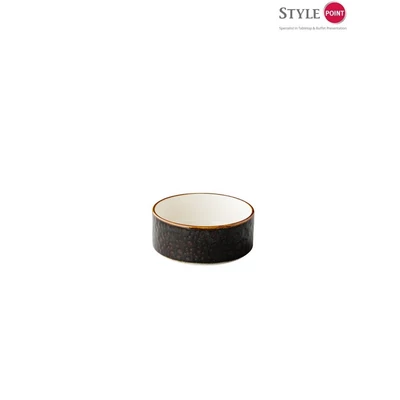 StylePoint Jersey sorolható tál barna, 12,8 cm