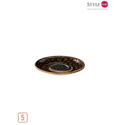 StylePoint Jersey univerzális csészealj barna, 15 cm