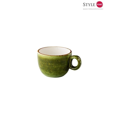 StylePoint Jersey sorolható kávéscsésze zöld, 160 ml