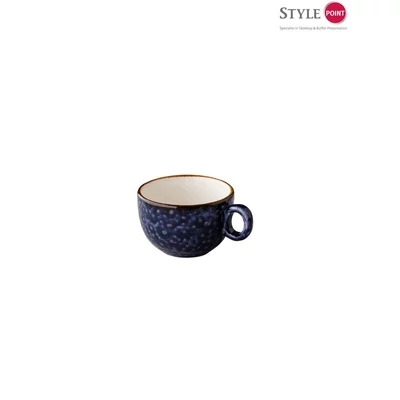 StylePoint Jersey sorolható cappuccinos csésze kék, 200 ml