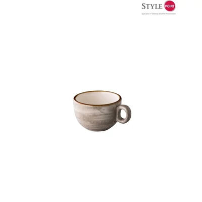 StylePoint Jersey sorolható cappuccinos csésze szürke, 200 ml