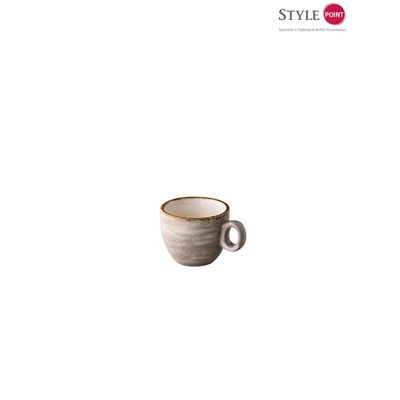 StylePoint Jersey sorolható espresso csésze szürke, 80 ml