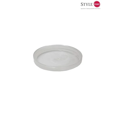 StylePoint White Swirl sorolható lapostányér