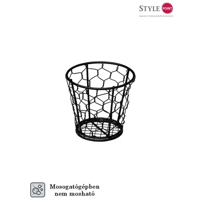 StylePoint drótkosár 10x9 cm