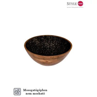 StylePoint fatál fekete-arany Ø30 cm