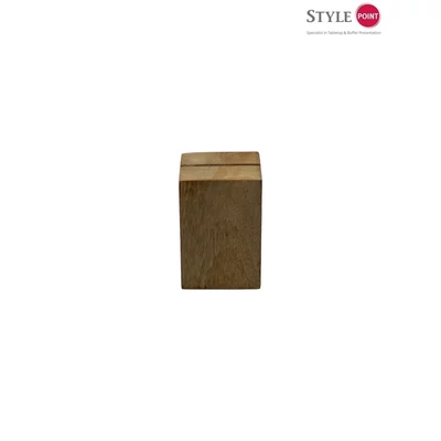 StylePoint fa büfé kártyatartó  8 x 5.5 x 5.5 cm