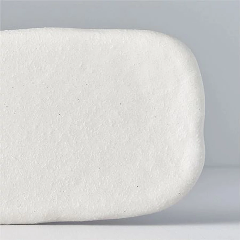 Made in Japan Shell White Slab szögletes tál