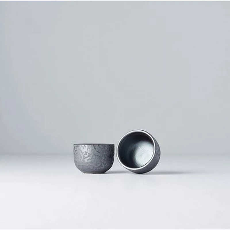 Made in Japan Black Scroll szaké pohár