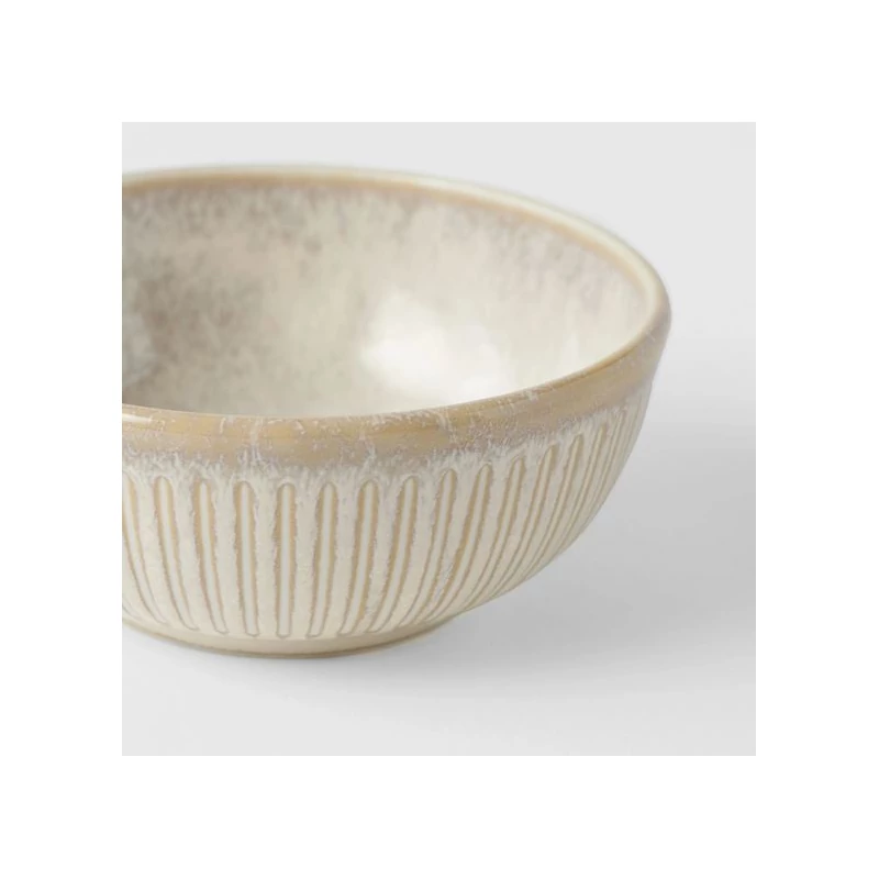 Made in Japan Ridged Alabaster Ramekin tál