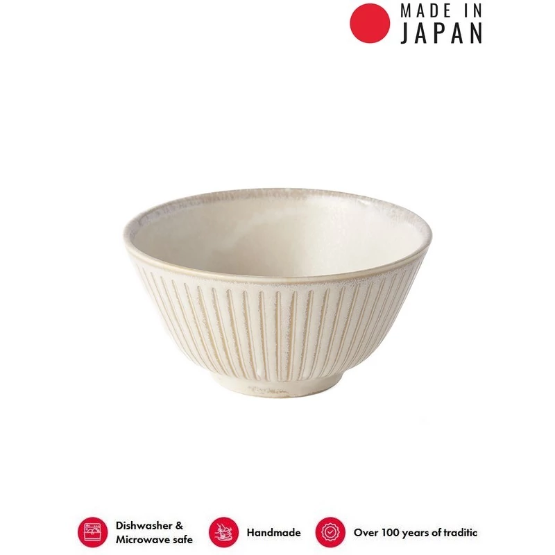 Made in Japan Ridged Alabaster tál, 12 cm