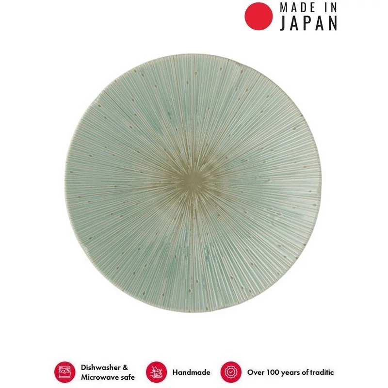 Made in Japan Ice Green lapostányér, 24,5 cm