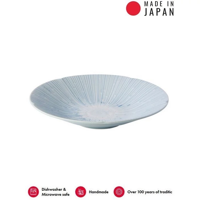 Made in Japan Ice Blue paszta tál, 24,5 cm
