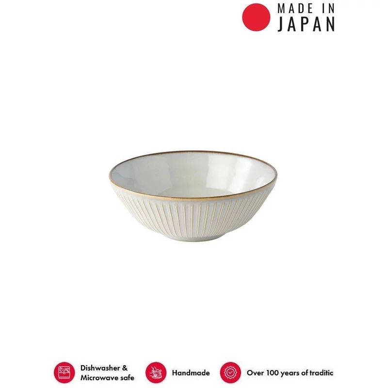 Made in Japan  White Sendan tál 21,5 cm, 900 ml