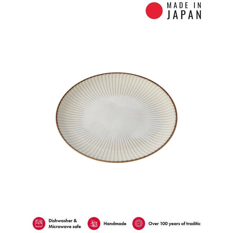 Made in Japan  White Sendan lapostányér, 23,5 cm