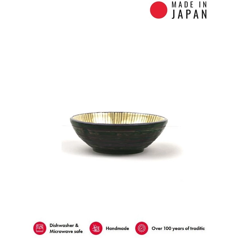 Made in Japan DK Green tál, 13 cm
