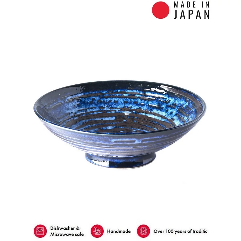 Made in Japan Copper Swirl Ramen tál, 24,5 cm