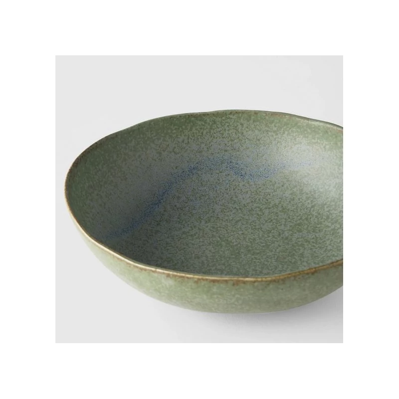 Made in Japan Green Fade ovális tál
