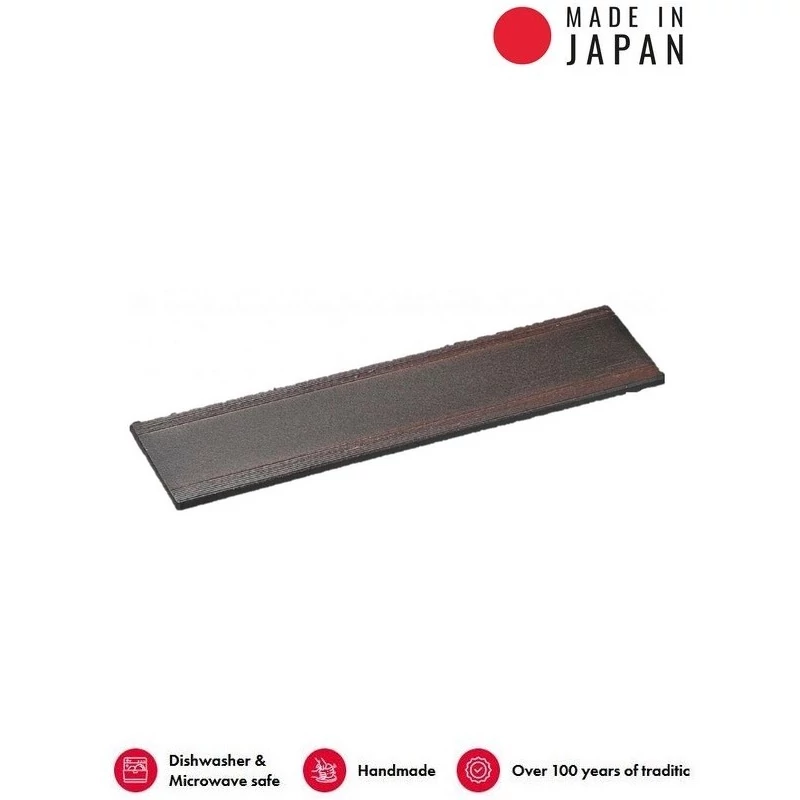 Made in Japan  Terra szögletes tál, 46 x 12 cm