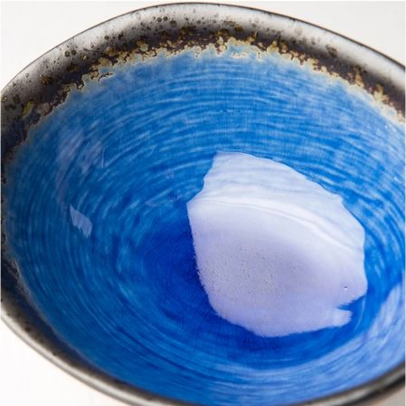 Made in Japan Cobalt Blue ovális tál