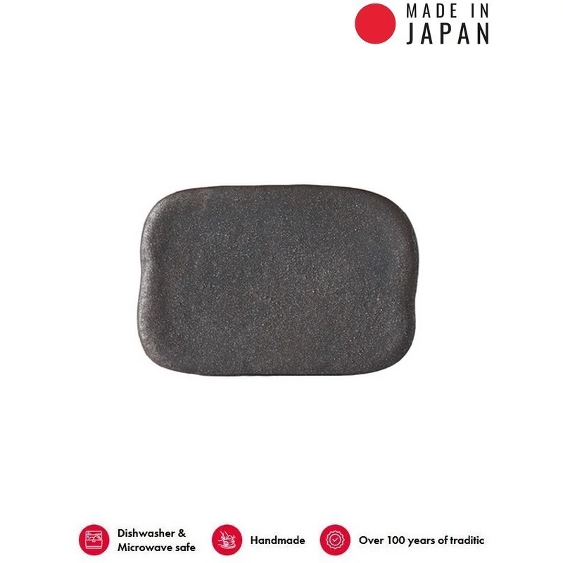 Made in Japan Stone Slab szögletes tál, 16 x 11 cm