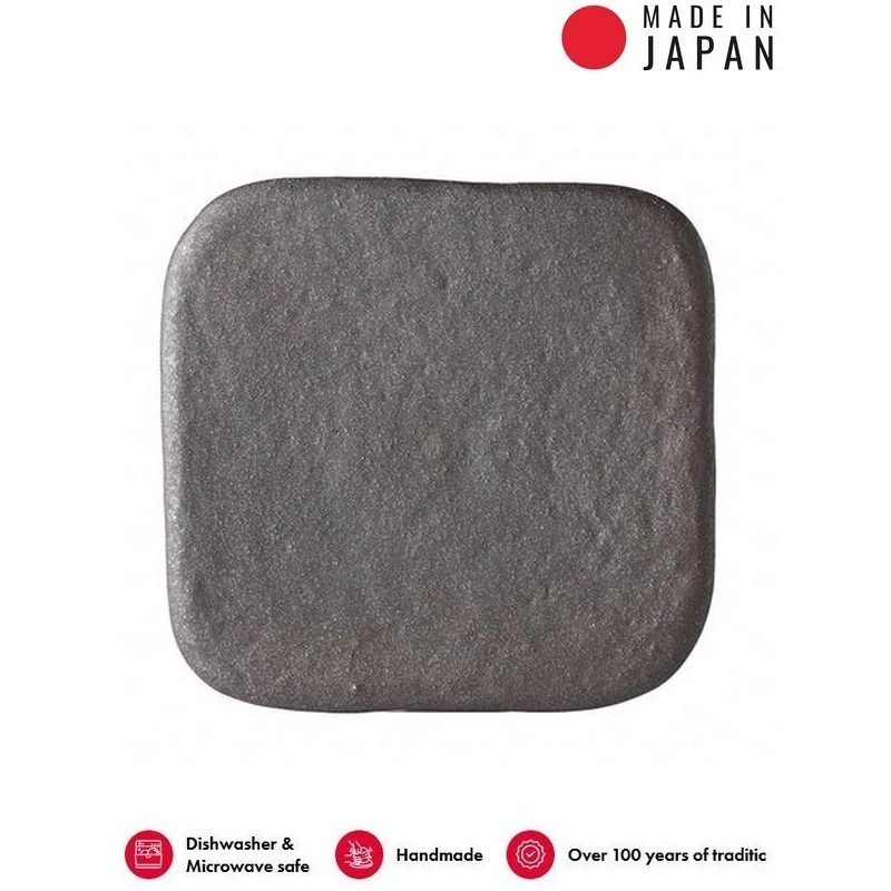 Made in Japan Stone Slab négyzetes tál, 25 x 25 cm