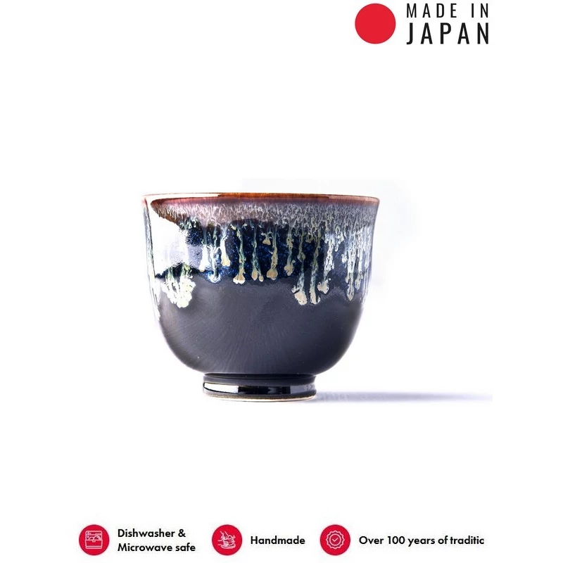 Made in Japan Black with Bright Blue cseppgyűjtő csésze, 150 ml