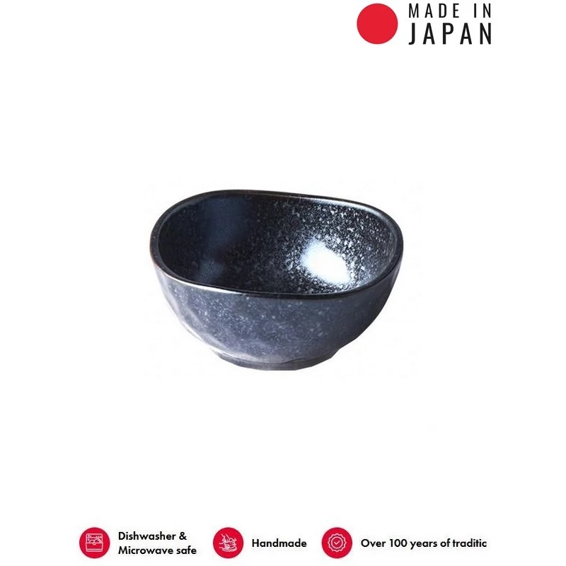 Made in Japan Matt Black szószos tál 8,5 cm