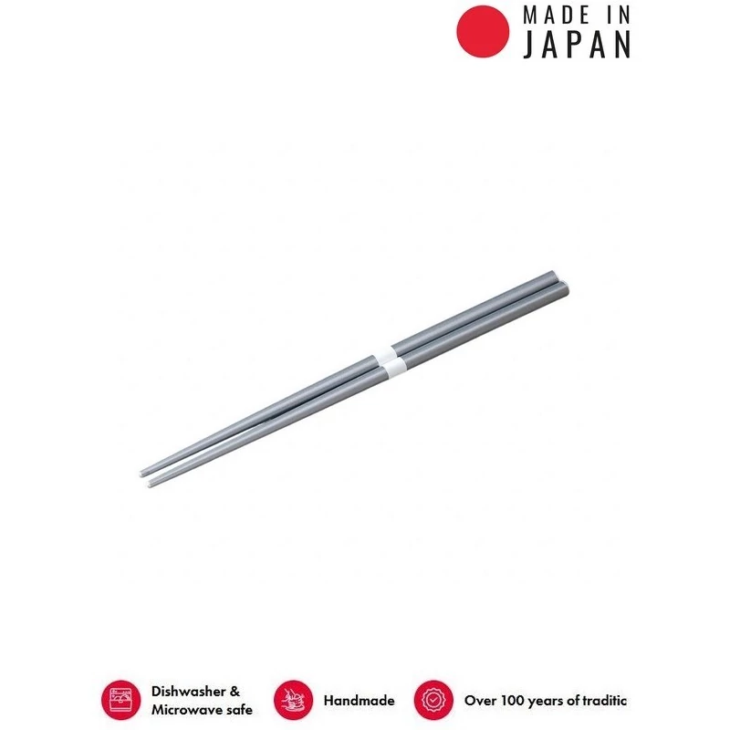 Made in Japan Silver & White lakkozott evőpálcika