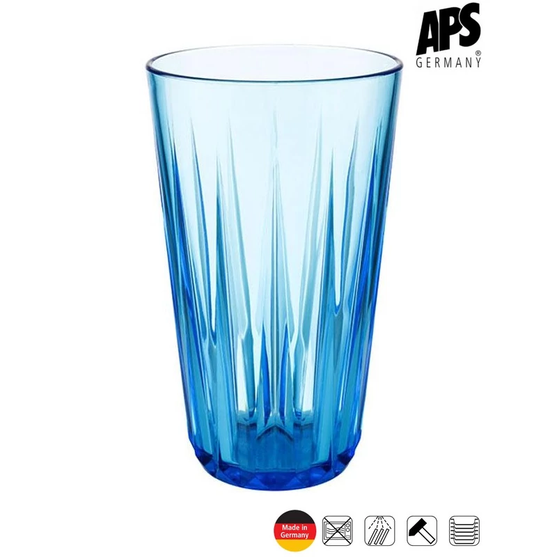 APS CRYSTAL törhetetlen pohár, kék, 500 ml       