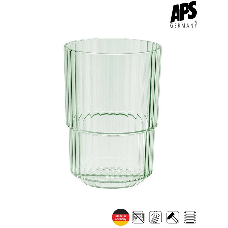 APS LINEA törhetetlen pohár, zöld, 400 ml      
