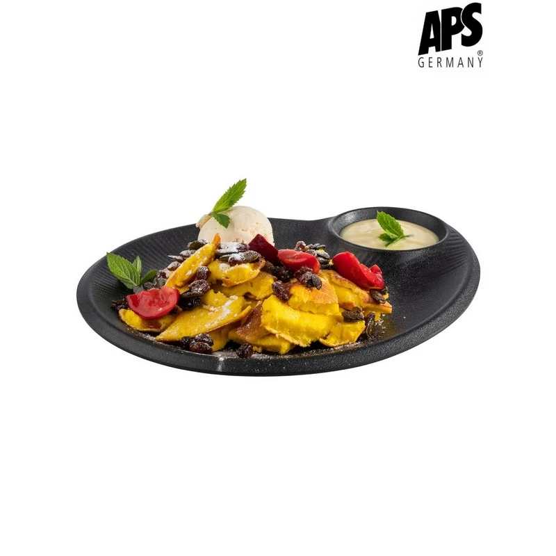 APS NERO tányér dipperrel