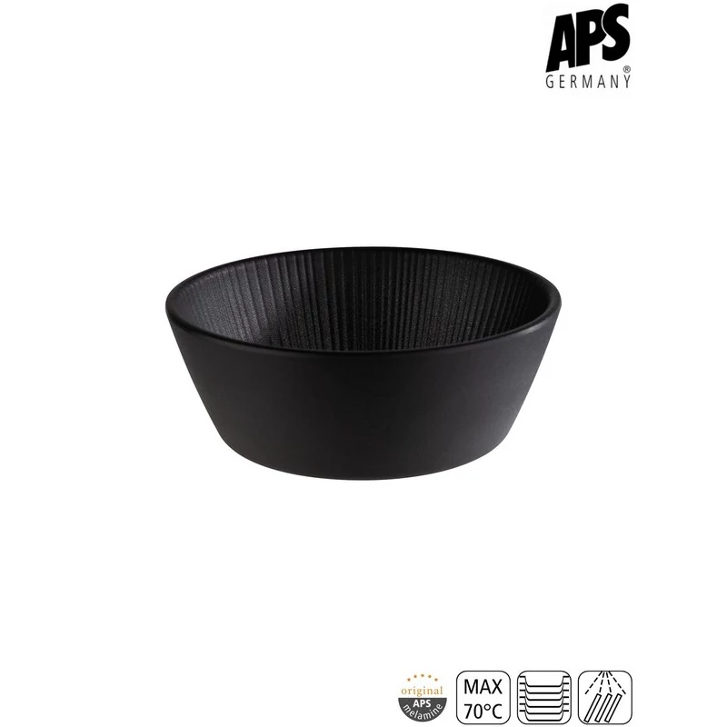 APS NERO tál, 15,5 cm