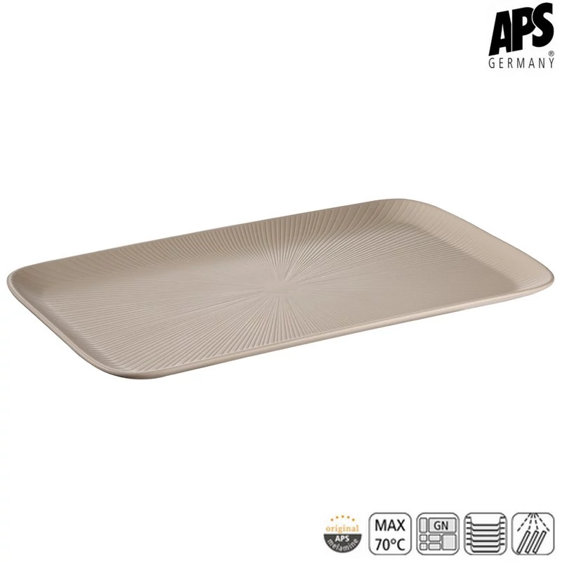 APS NERO GN 1/1 tálca