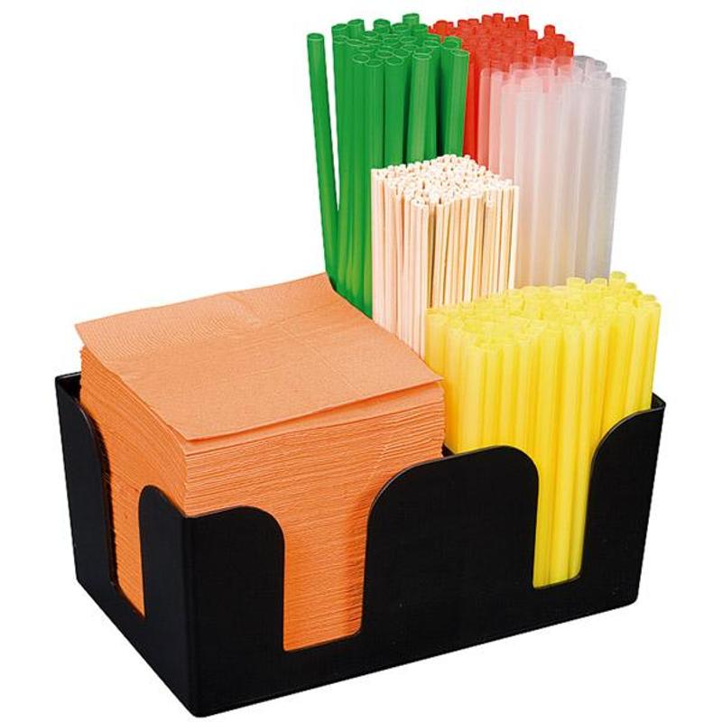 APS Bar caddy szalvéta- és szívószáltartó 