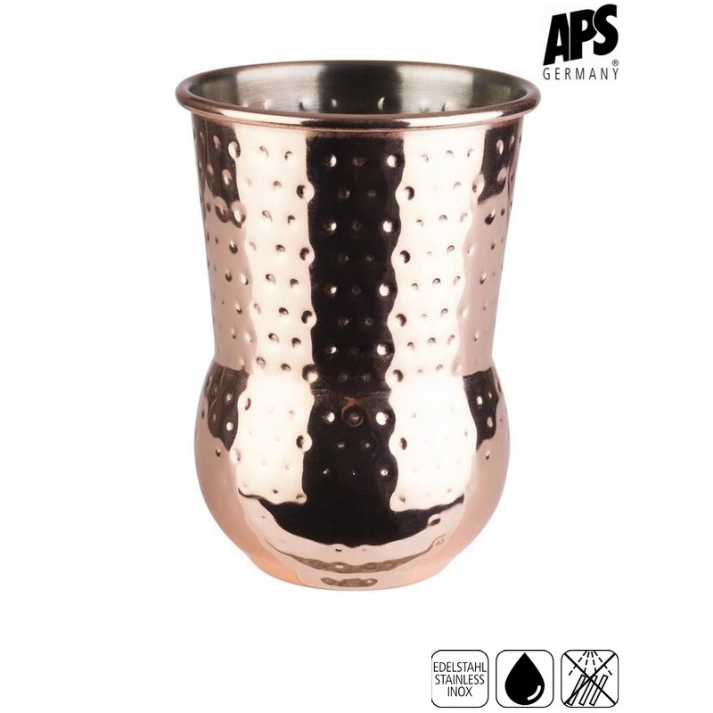 APS JULEP MUG kupa, kü. vörösréz hatású    