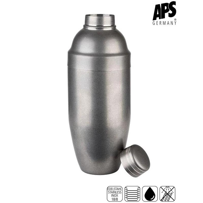 APS CLASSIC shaker, 700 ml, antik rozsdamentes